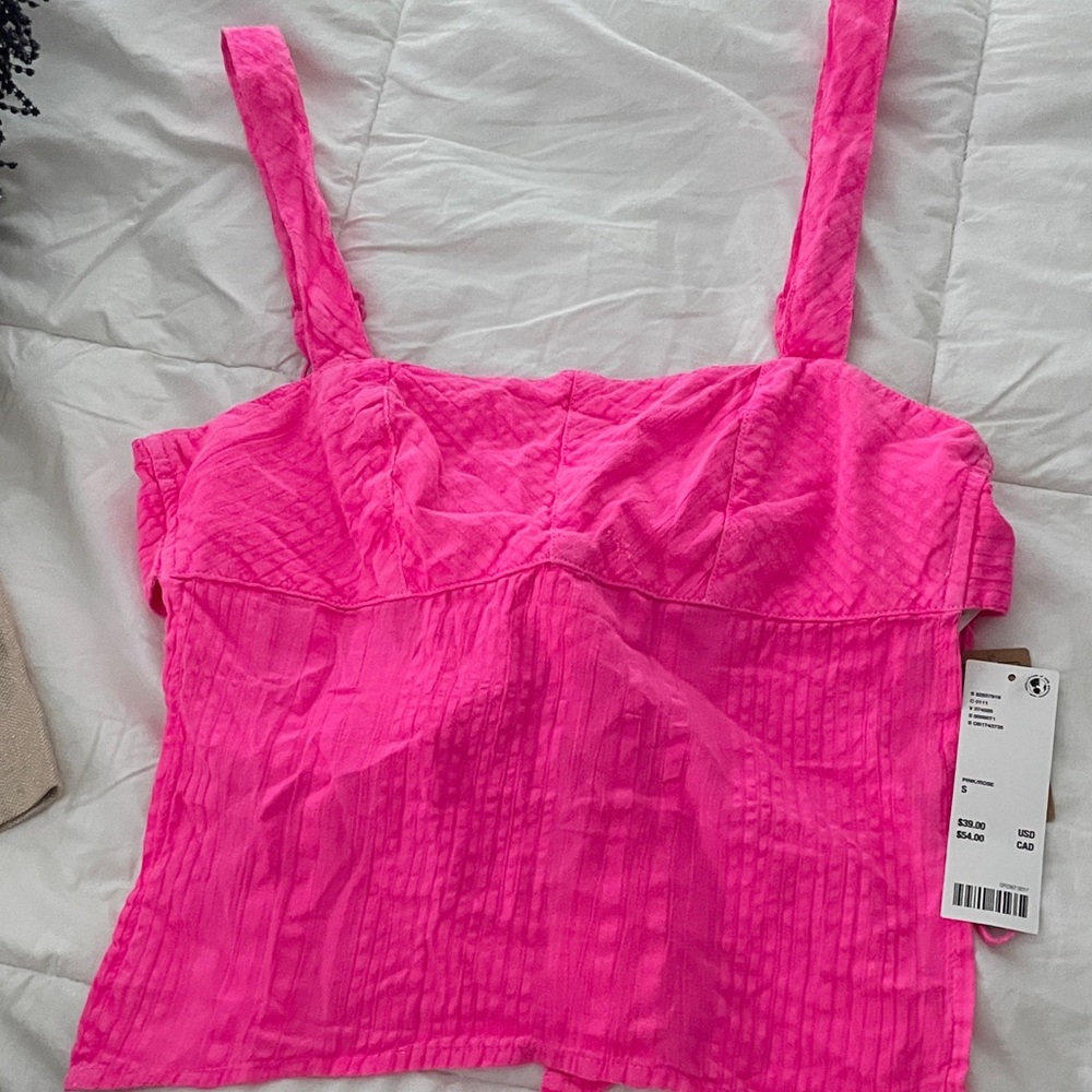 Urban Outfitters Bright Pink Camisole